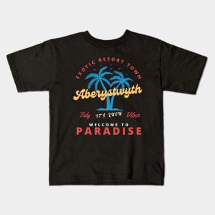 Aberystwyth exotic resort town Kids T-Shirt